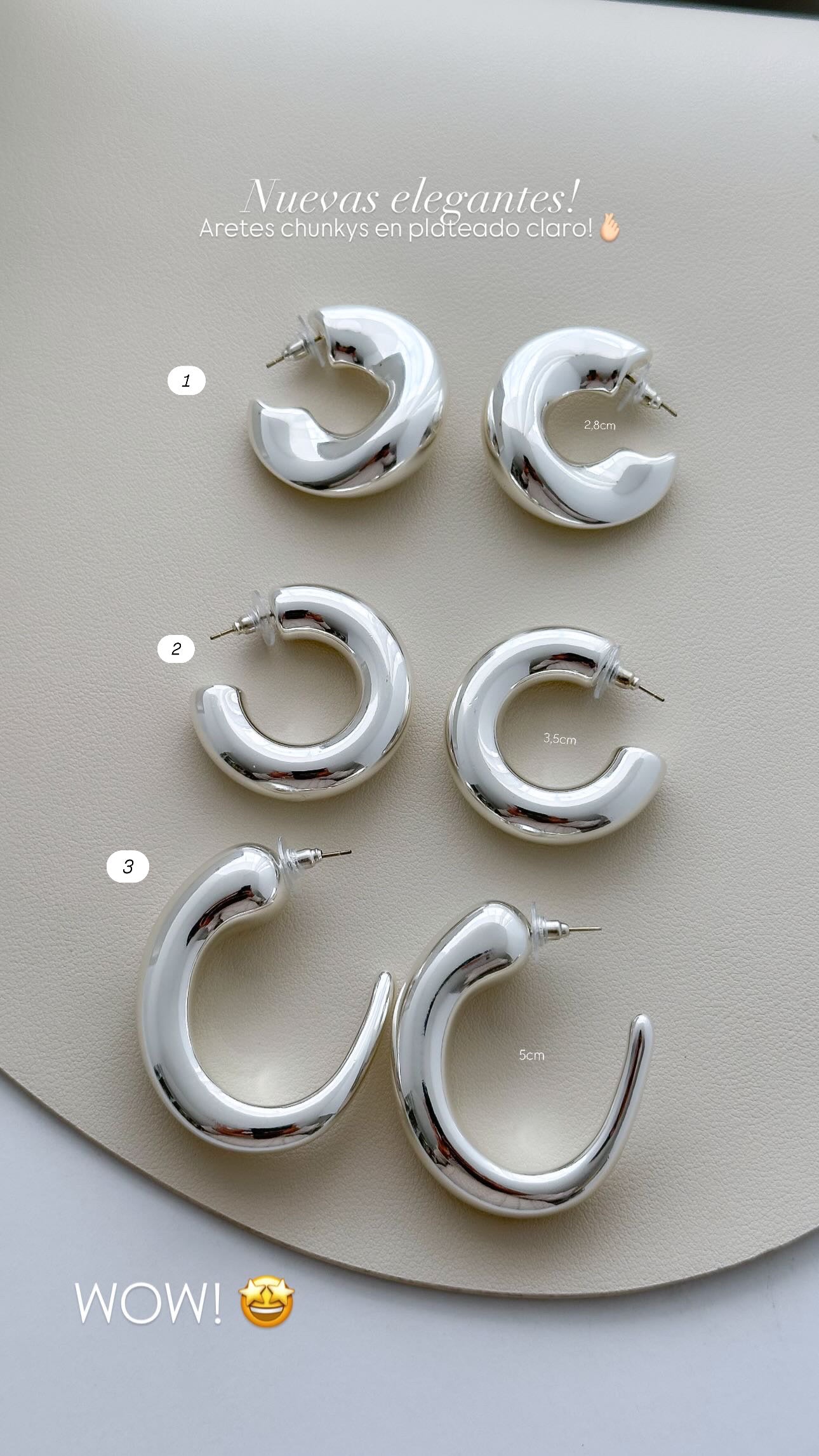 Aretes C/par