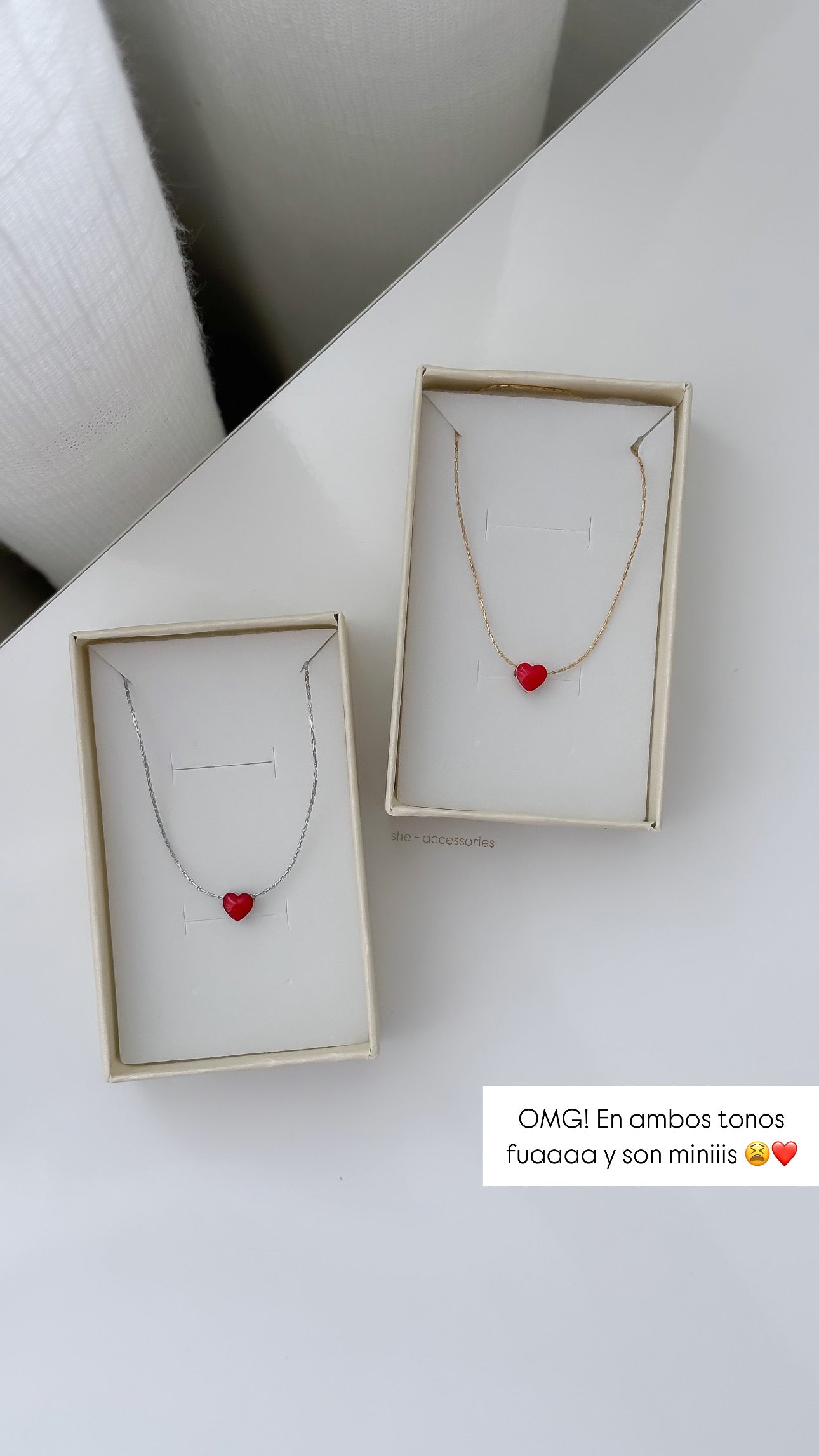 Cadneita corazón mini c/u