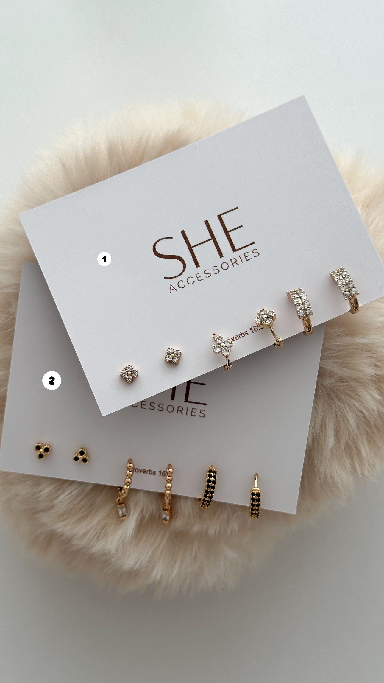 Set de aretes