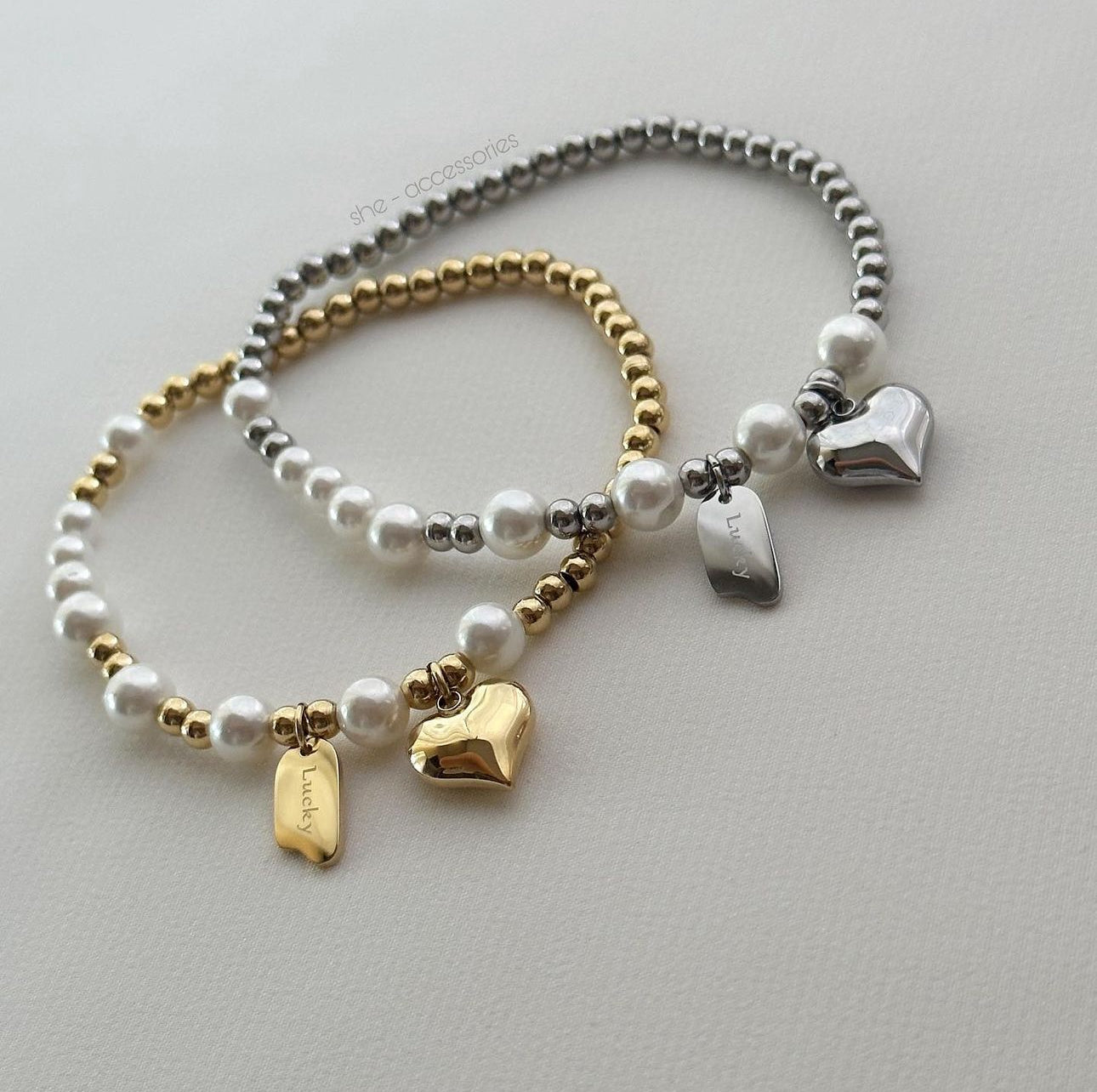 Pulsera hilo elástico