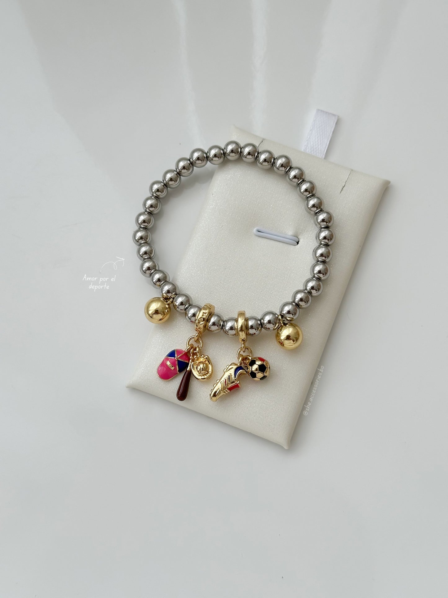 Pulsera hilo elástico