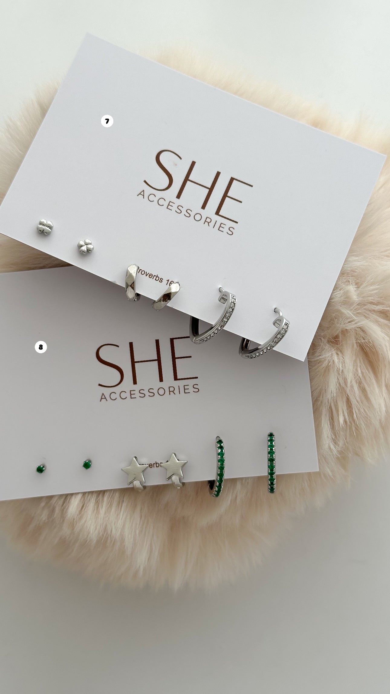 Set de aretes