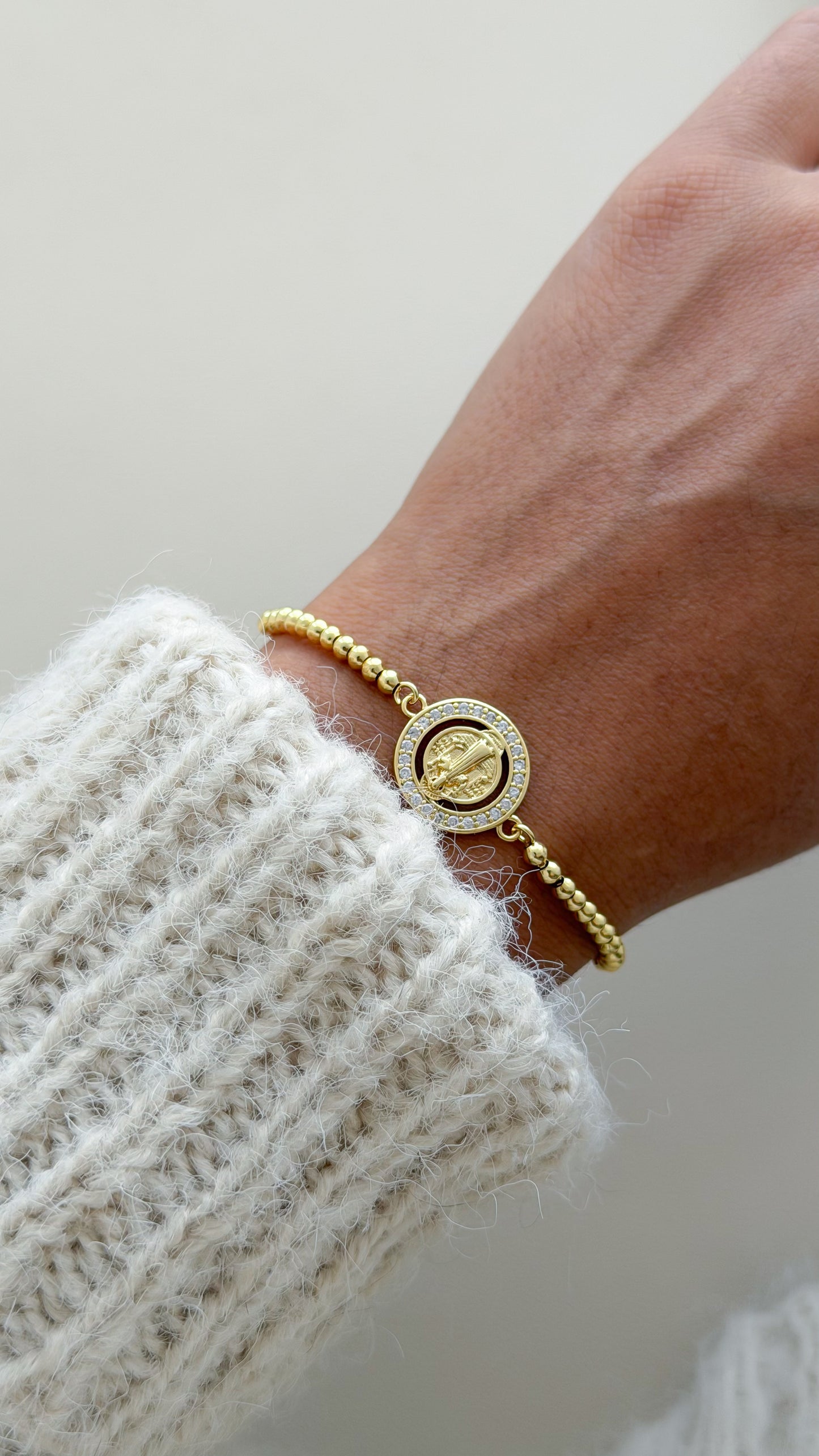 Pulsera regulable san Benito