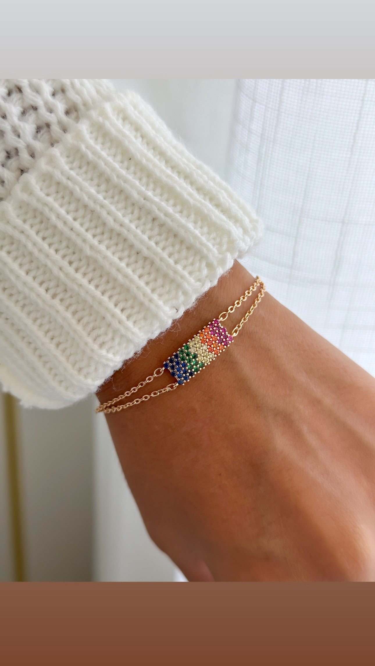 Pulsera de colores