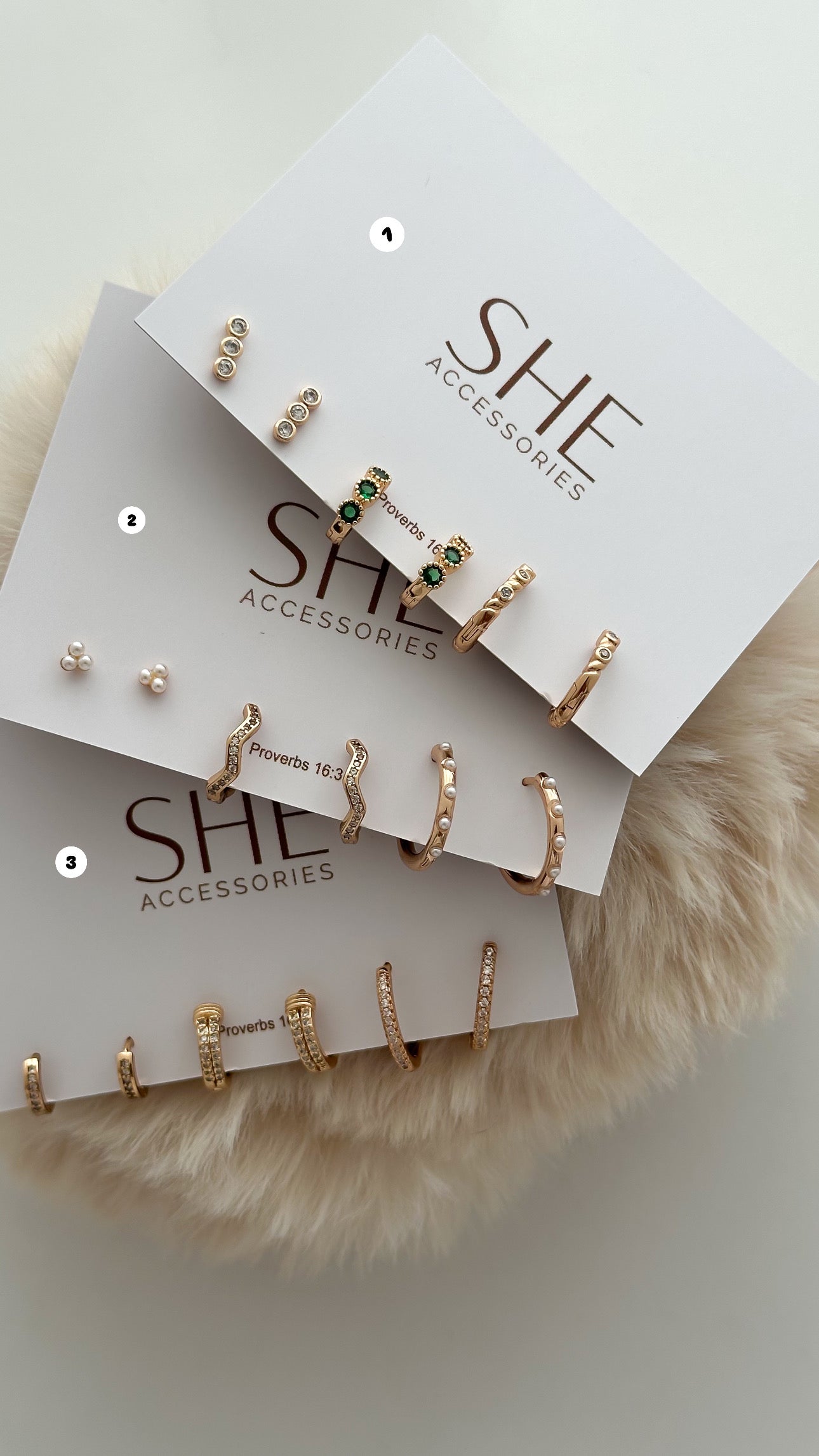 Set de aretes