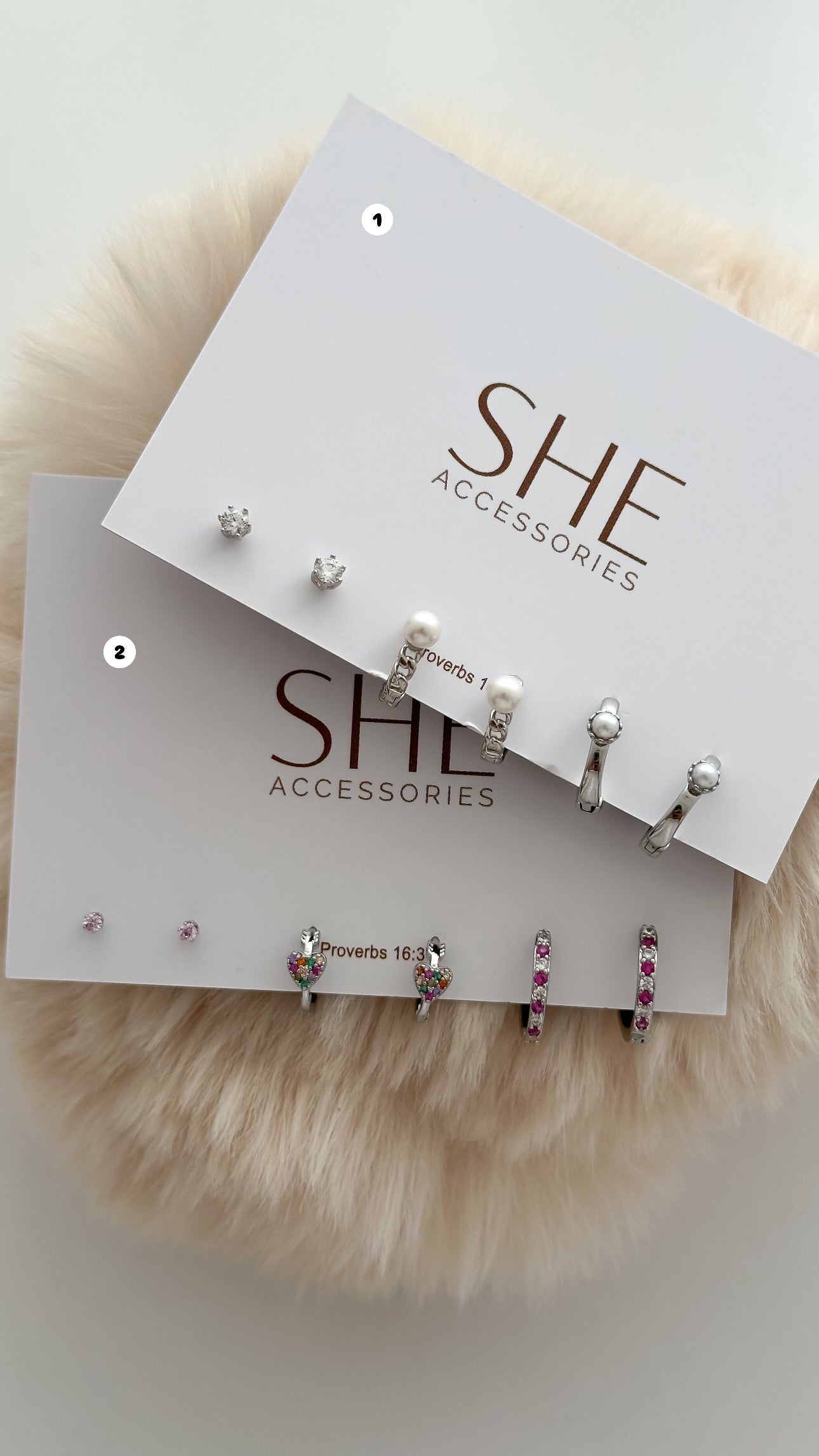 Set de aretes