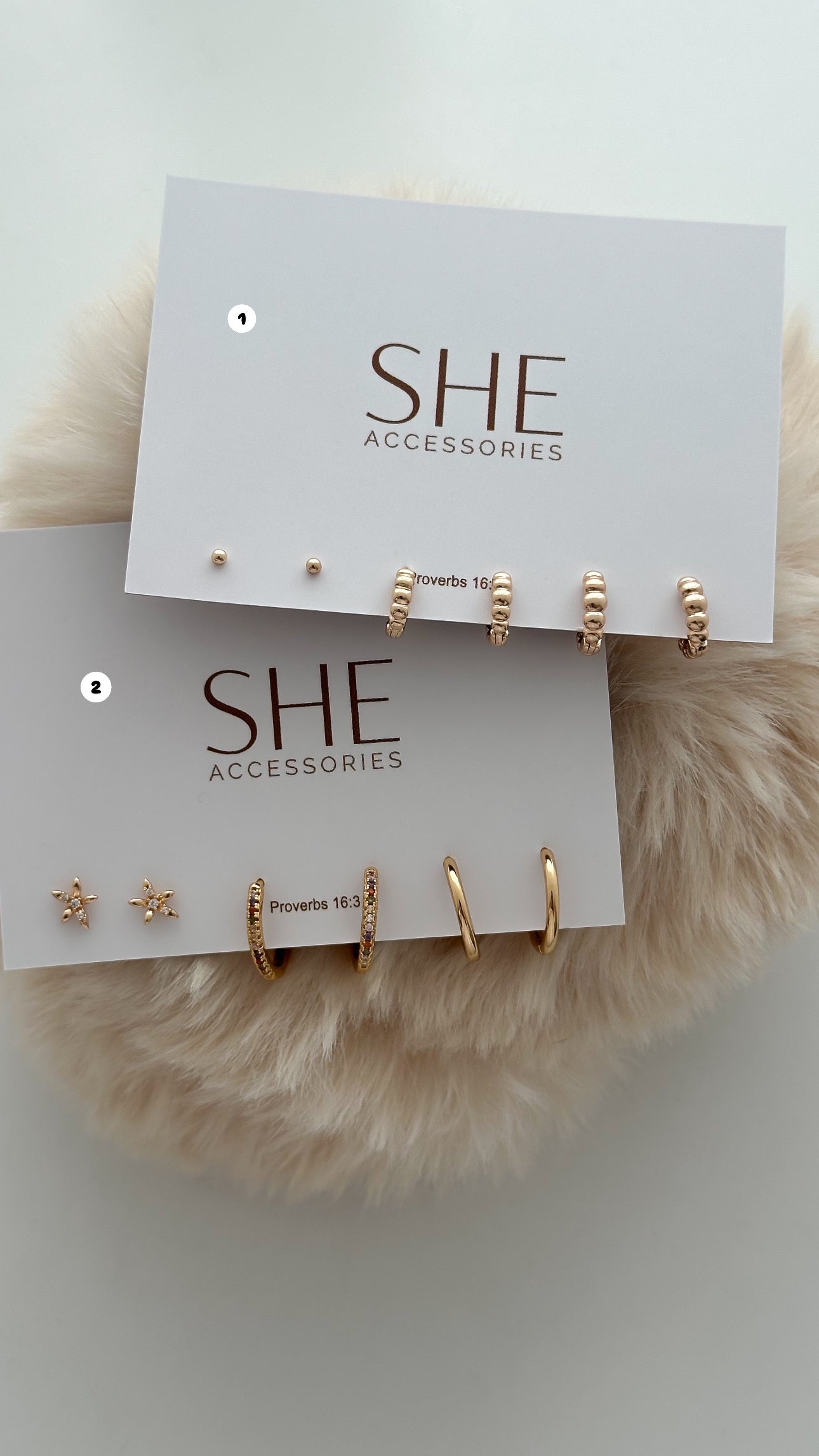 Set de aretes