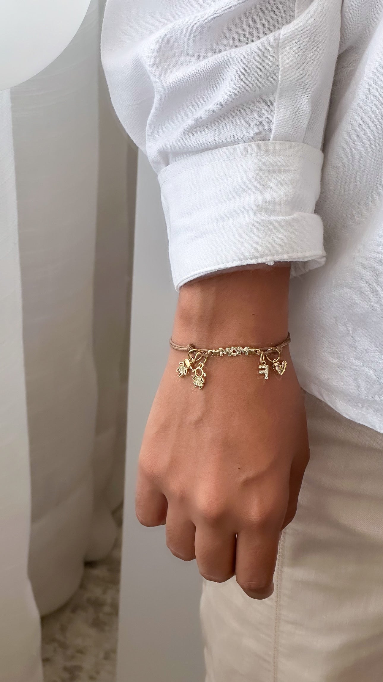 Pulsera Mom (2-3-4 dijes)