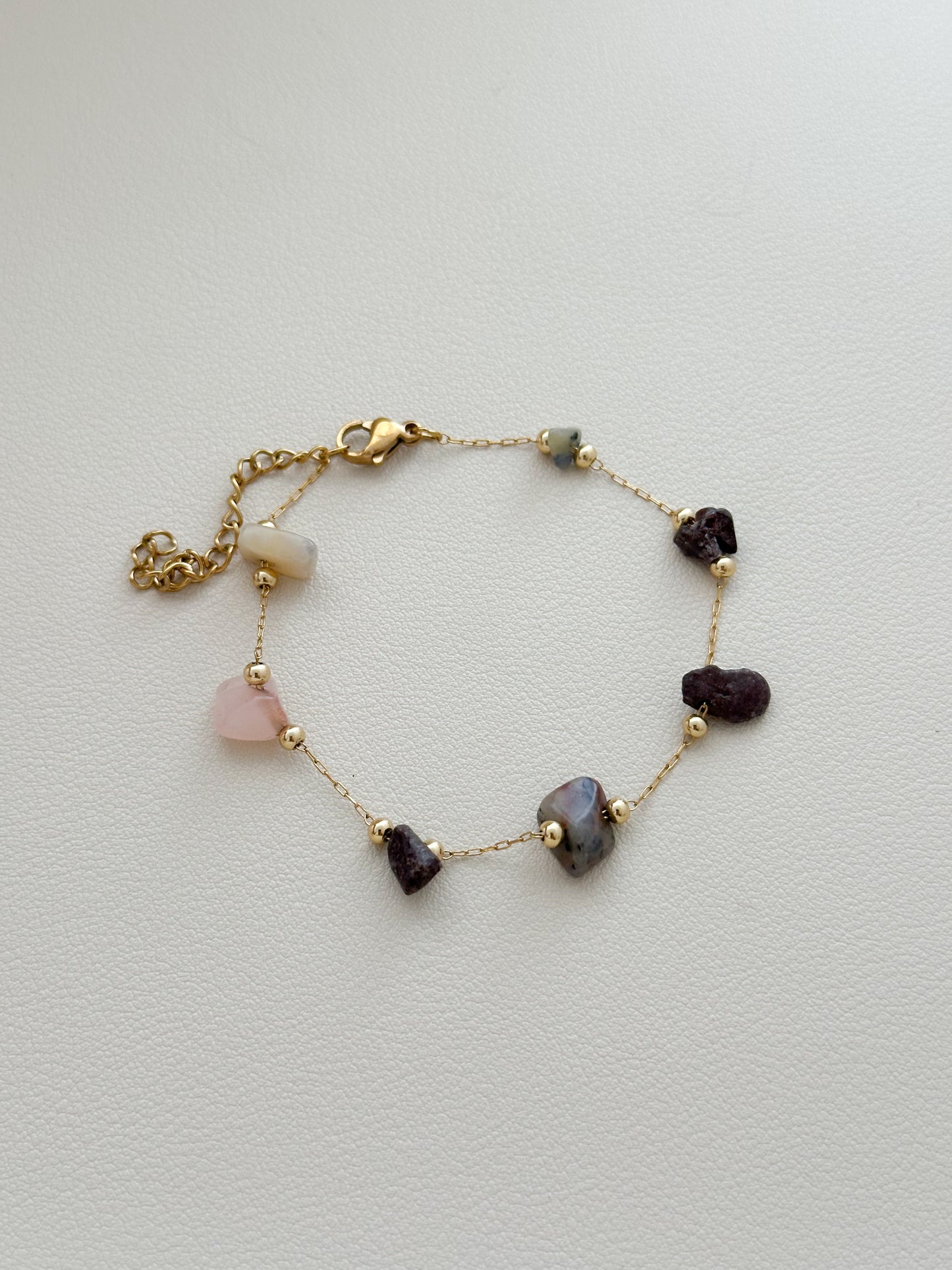Pulsera de piedras C/u (4 colores)