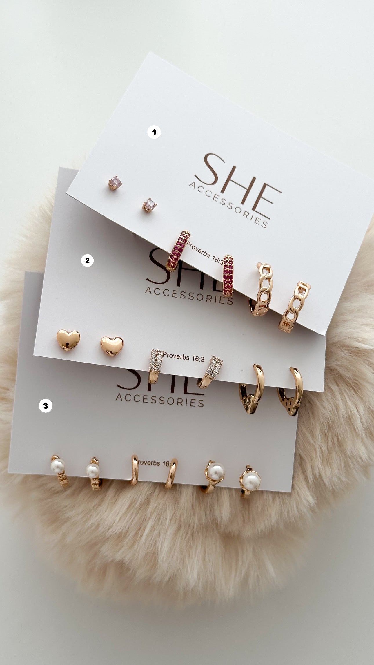 Set de aretes
