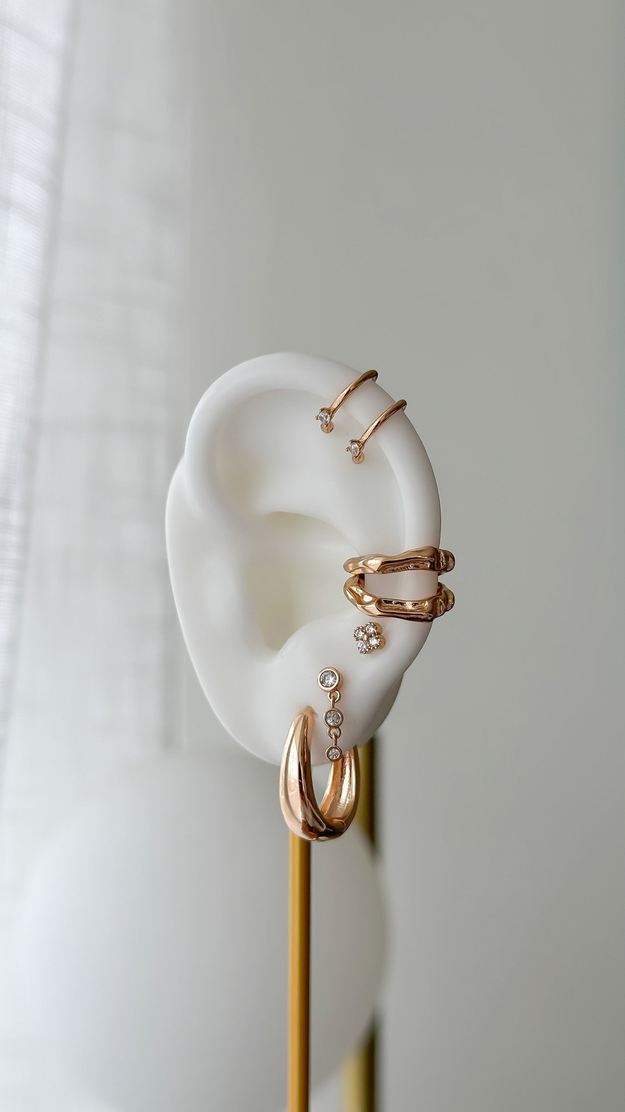 Aretes 3 puntos