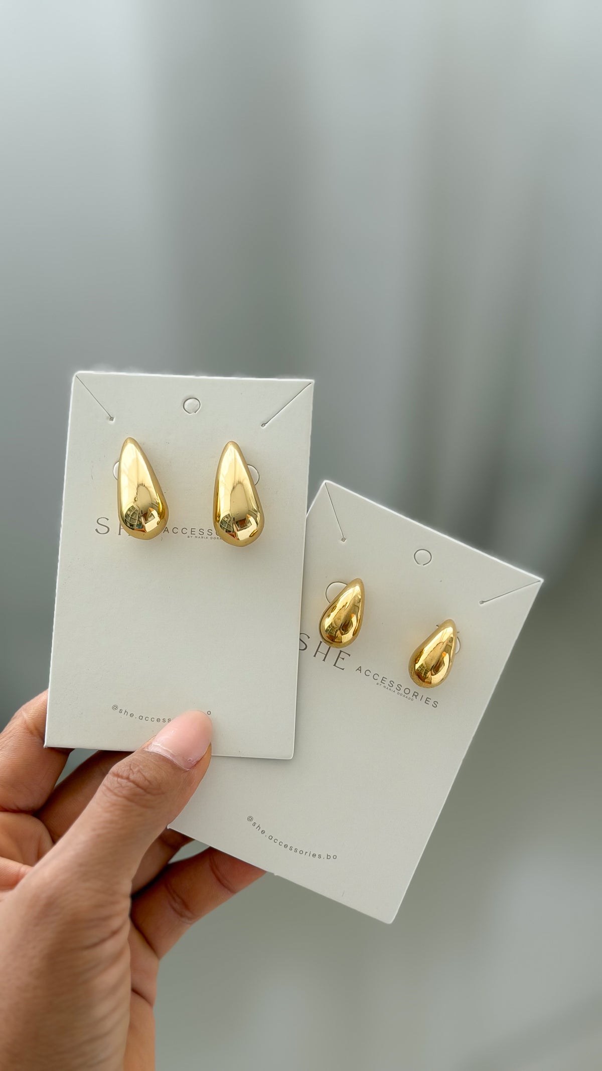 Aretes Gota C/p