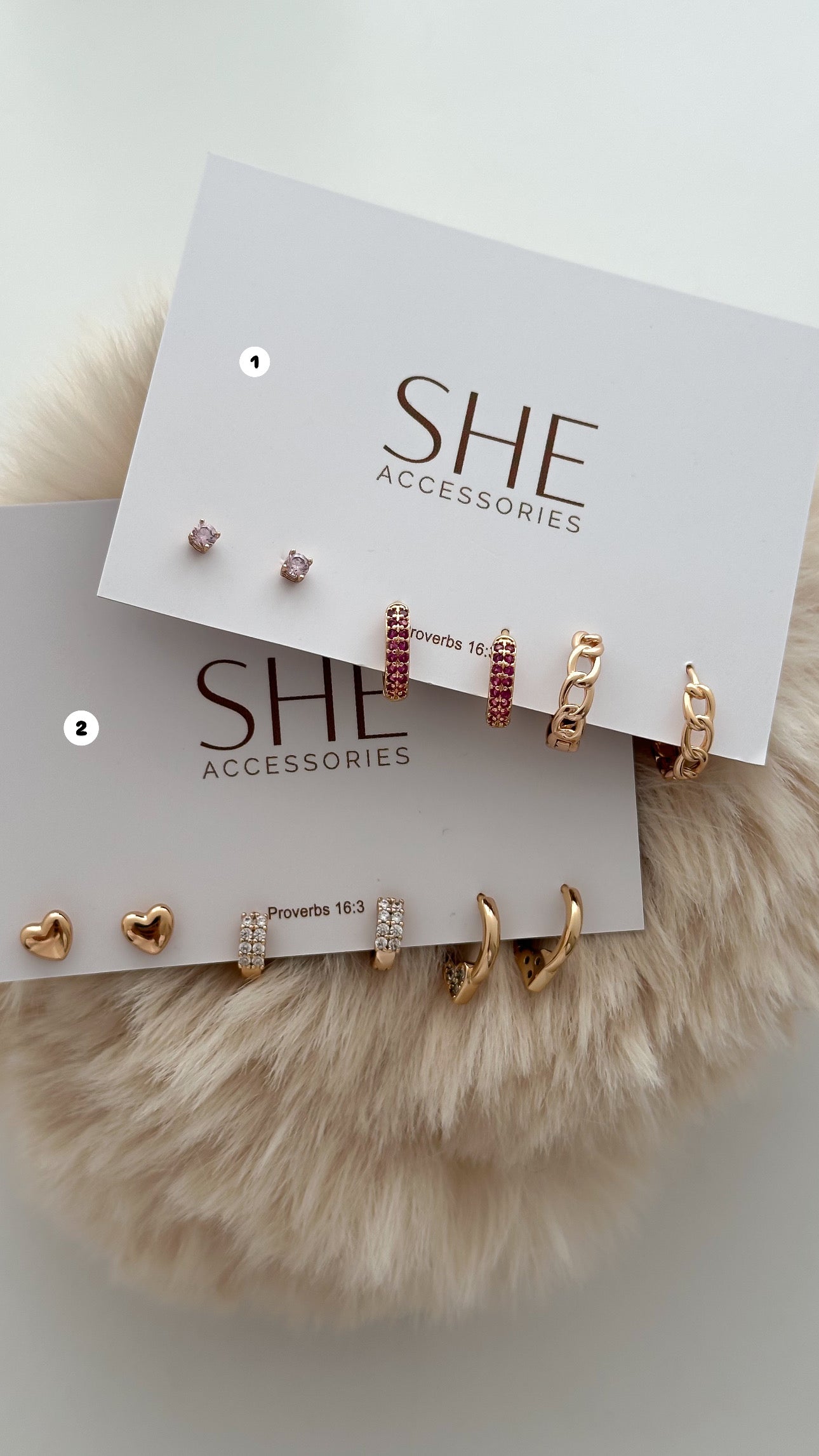 Set de aretes
