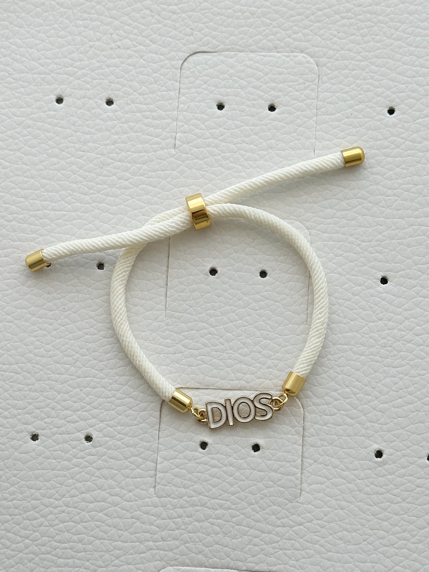 Pulsera regulable DIOS