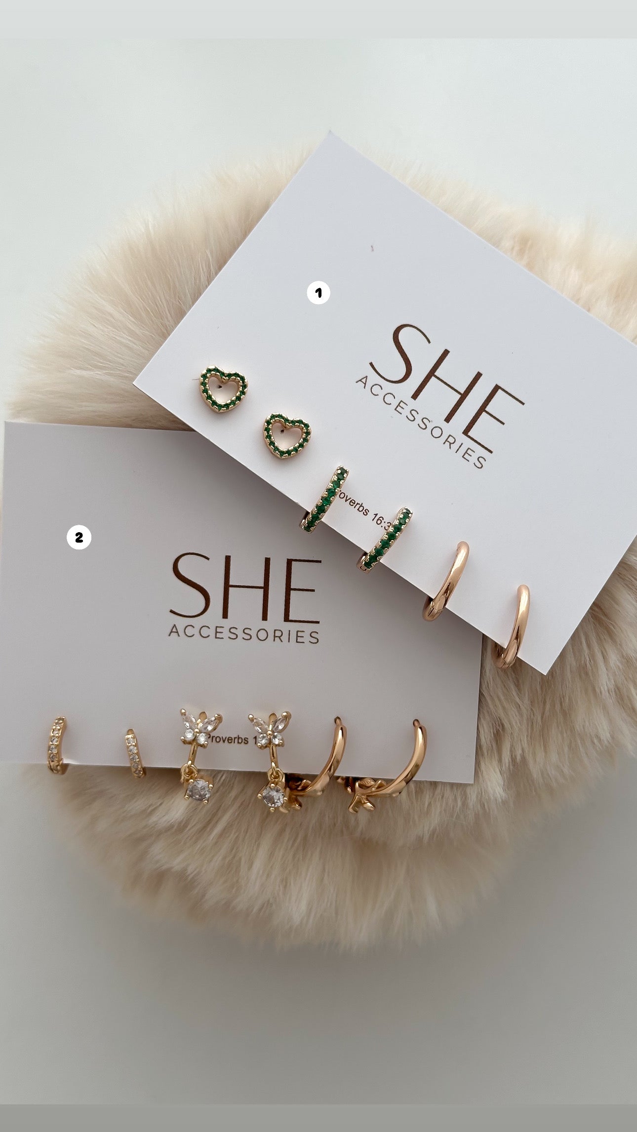 Set de aretes