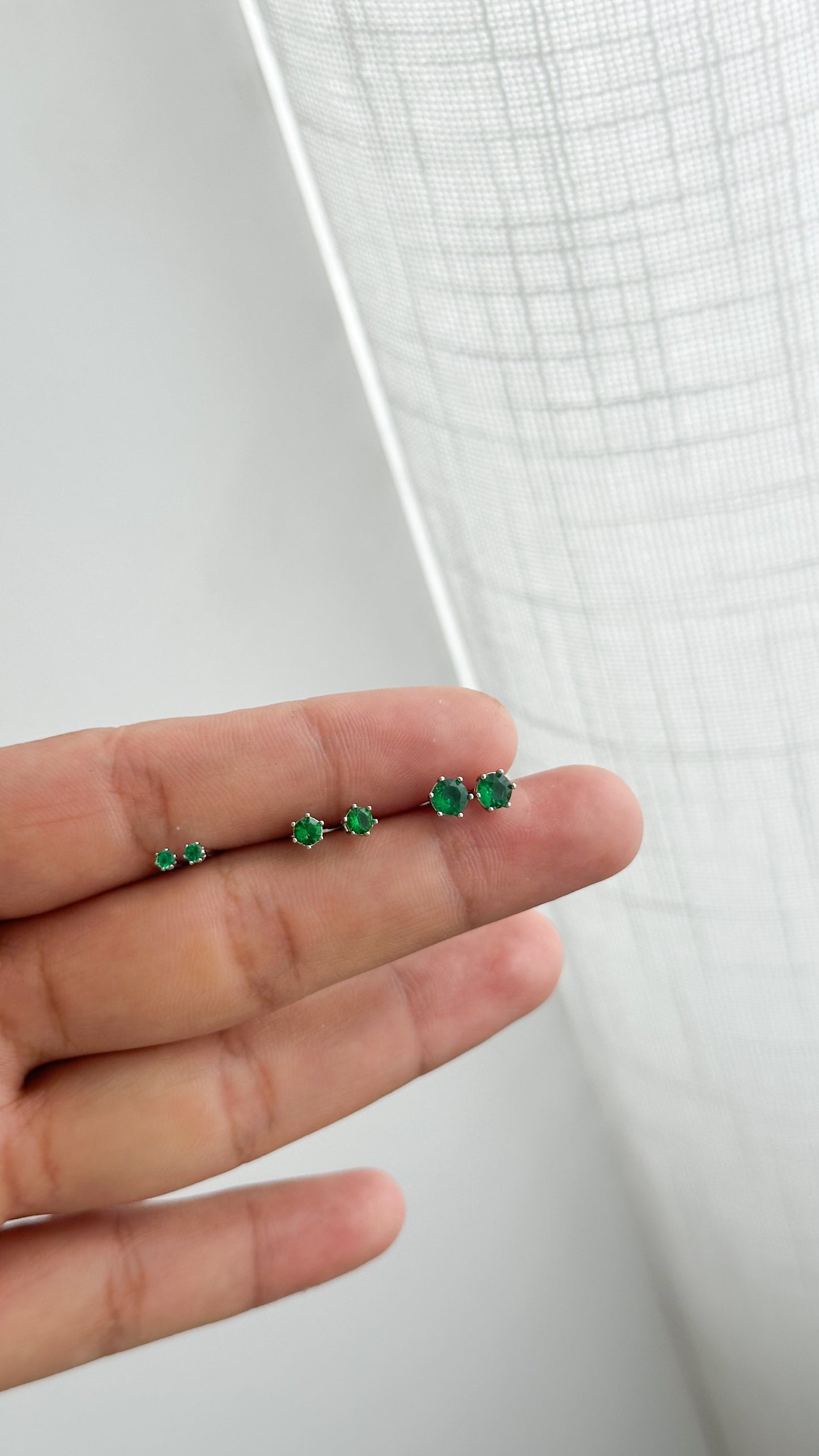 Combito verde plateado