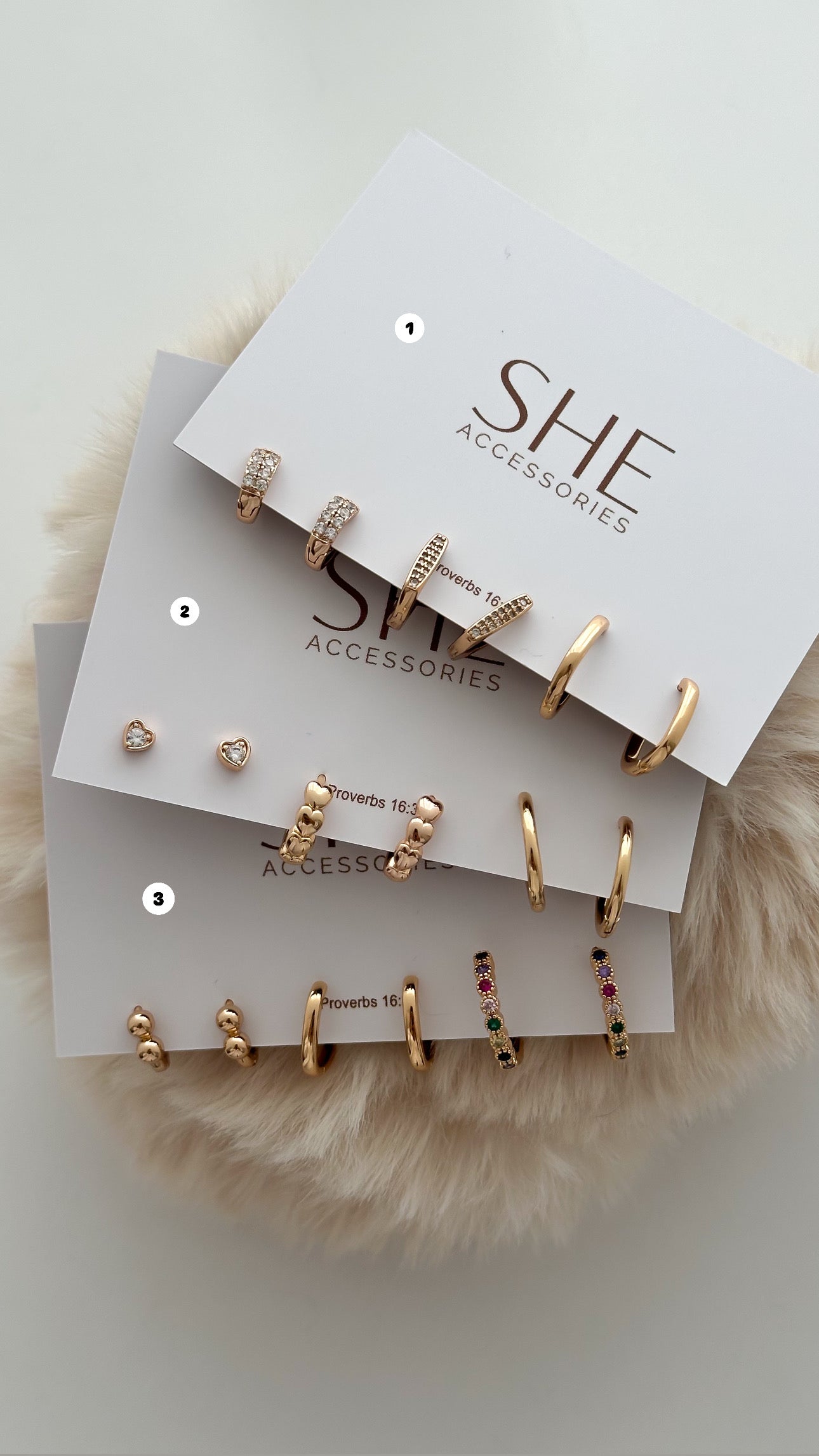 Set de aretes