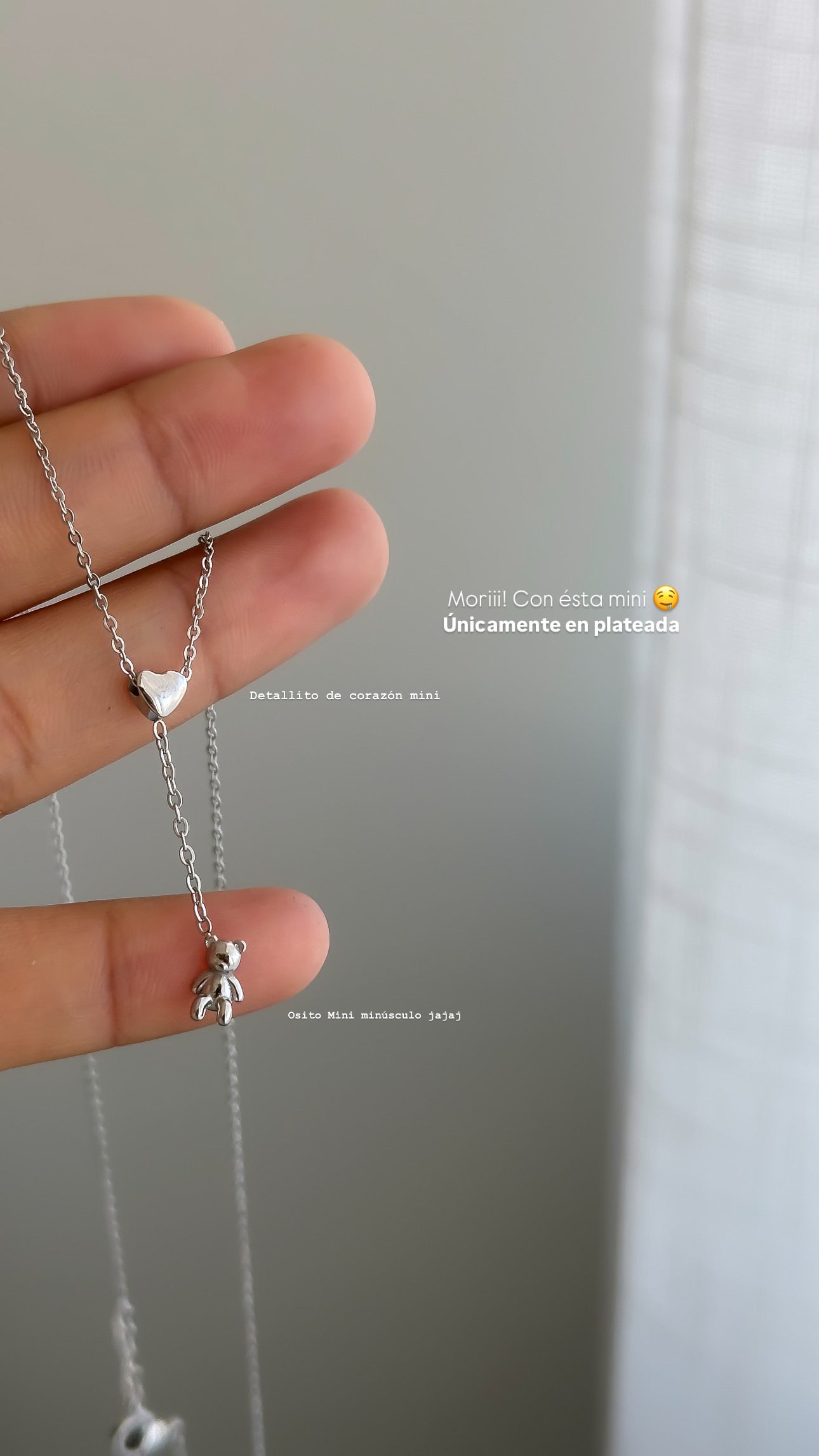Cadneita mini! Plateado