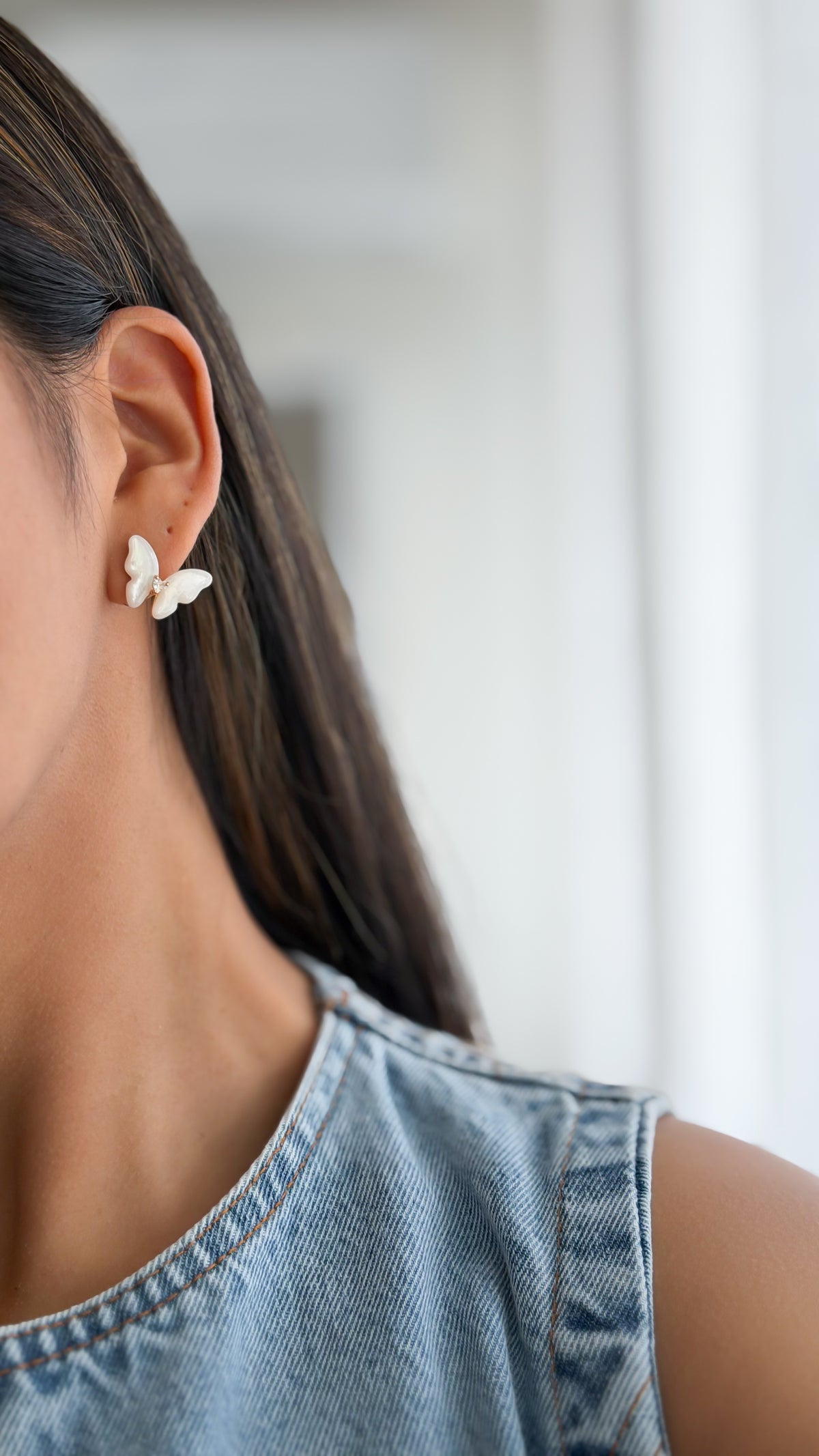 Aretes mariposa