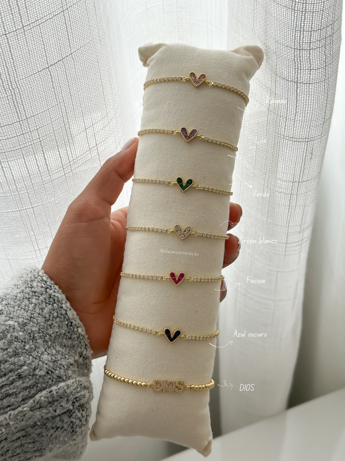 Pulseras regulables