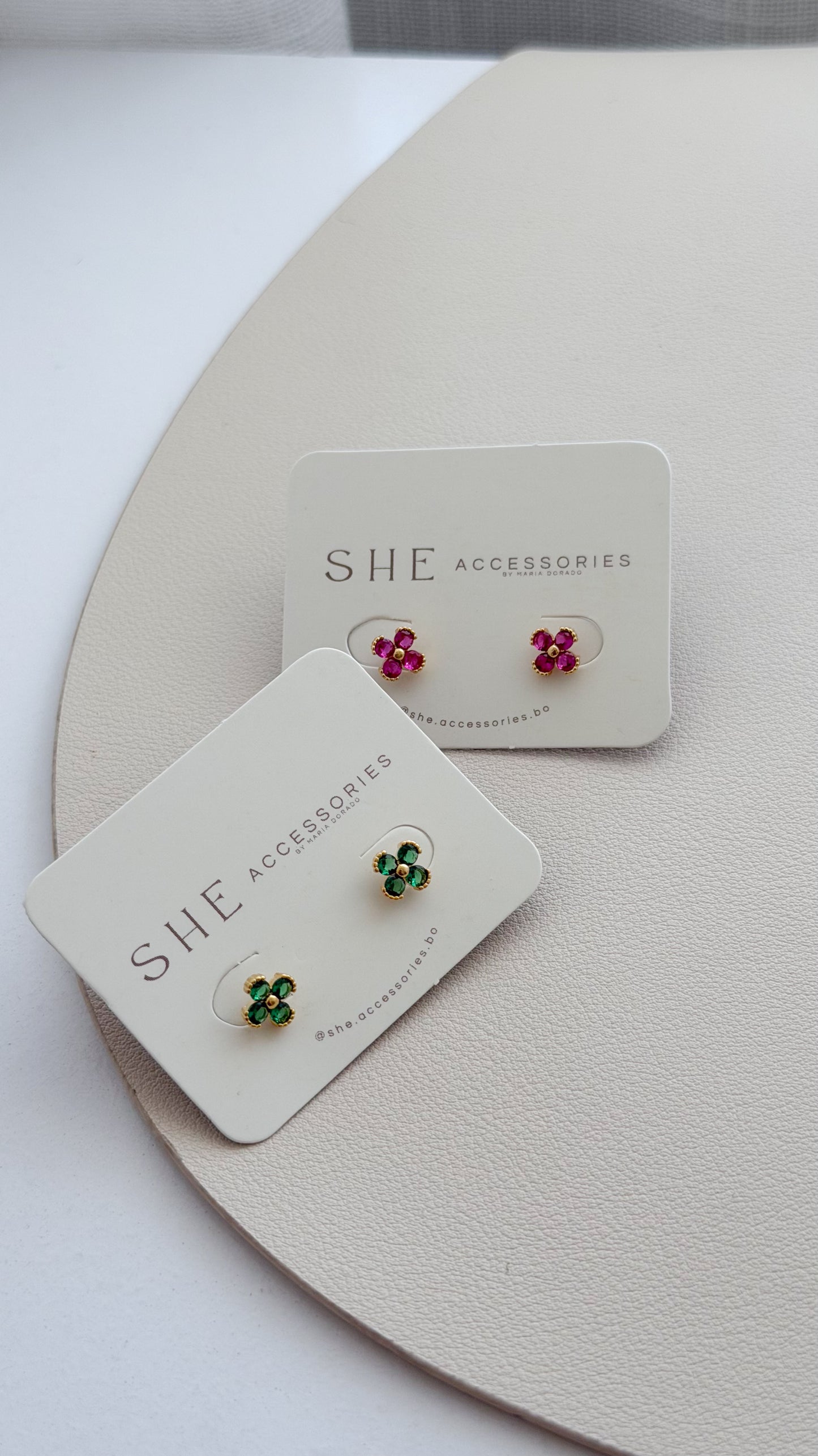 Aretes tapa rosca