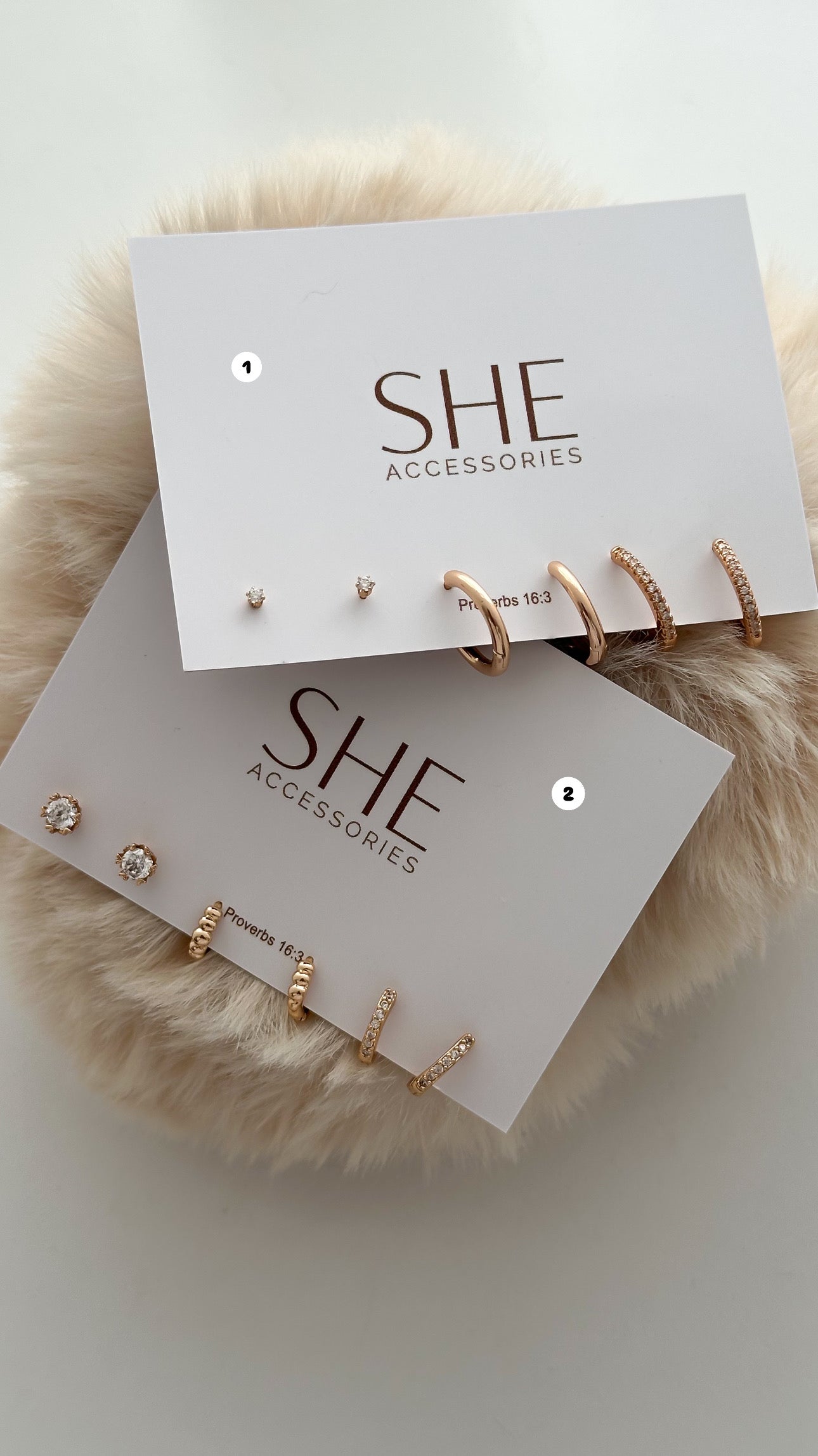 Set de aretes