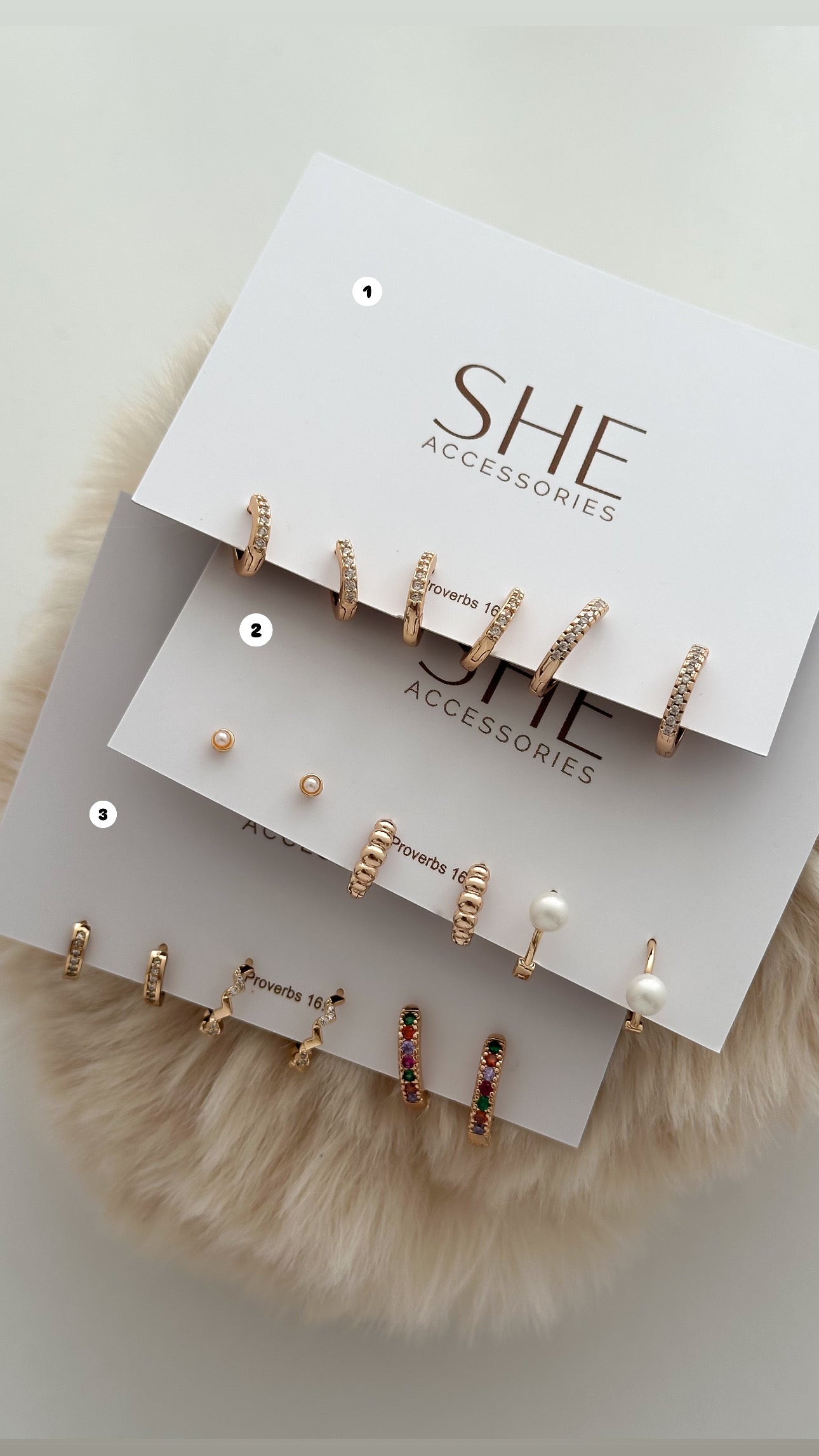 Set de aretes