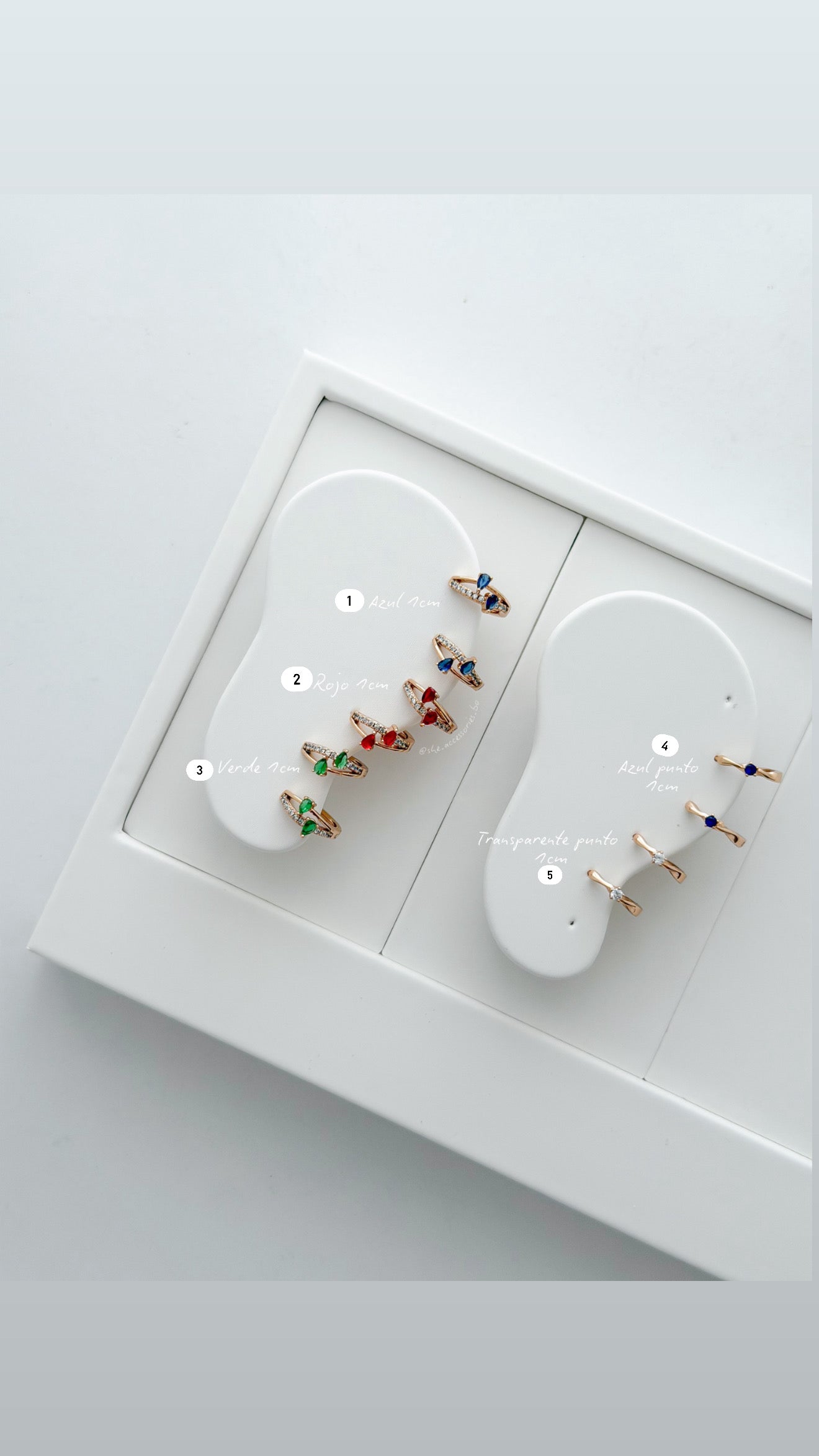 Argollas cada par