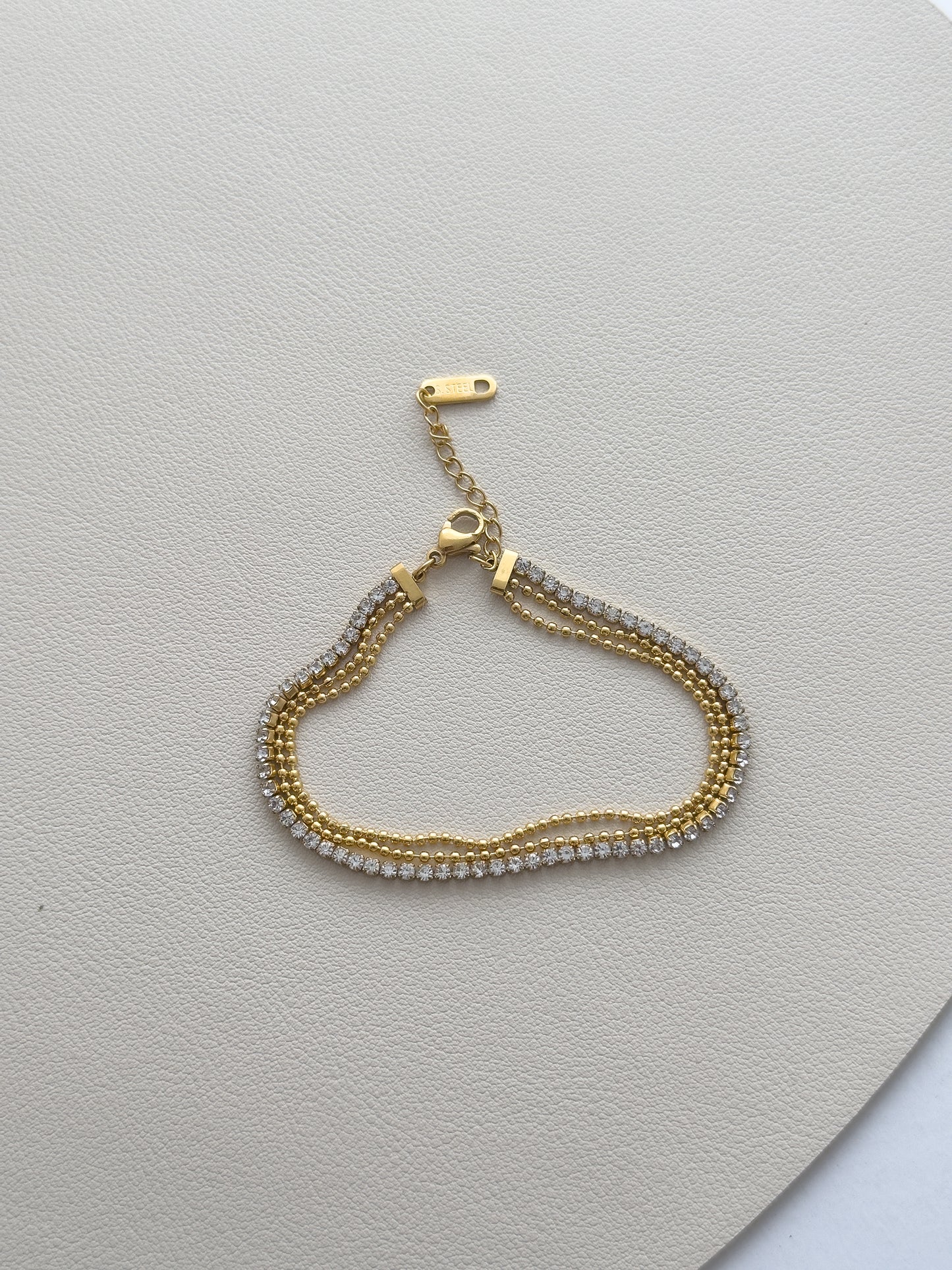 Pulsera triple