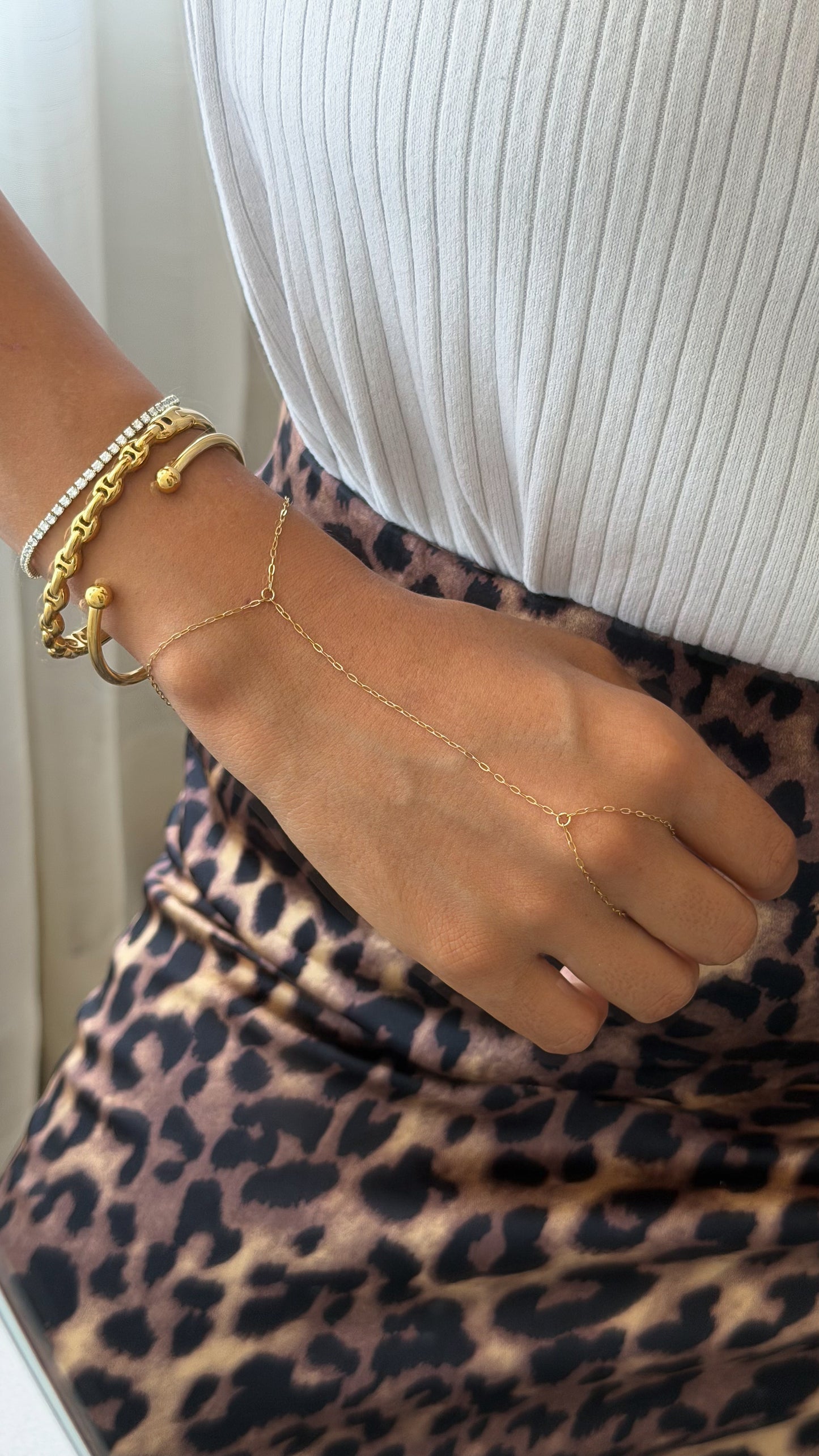 Hand chain eslabones mini
