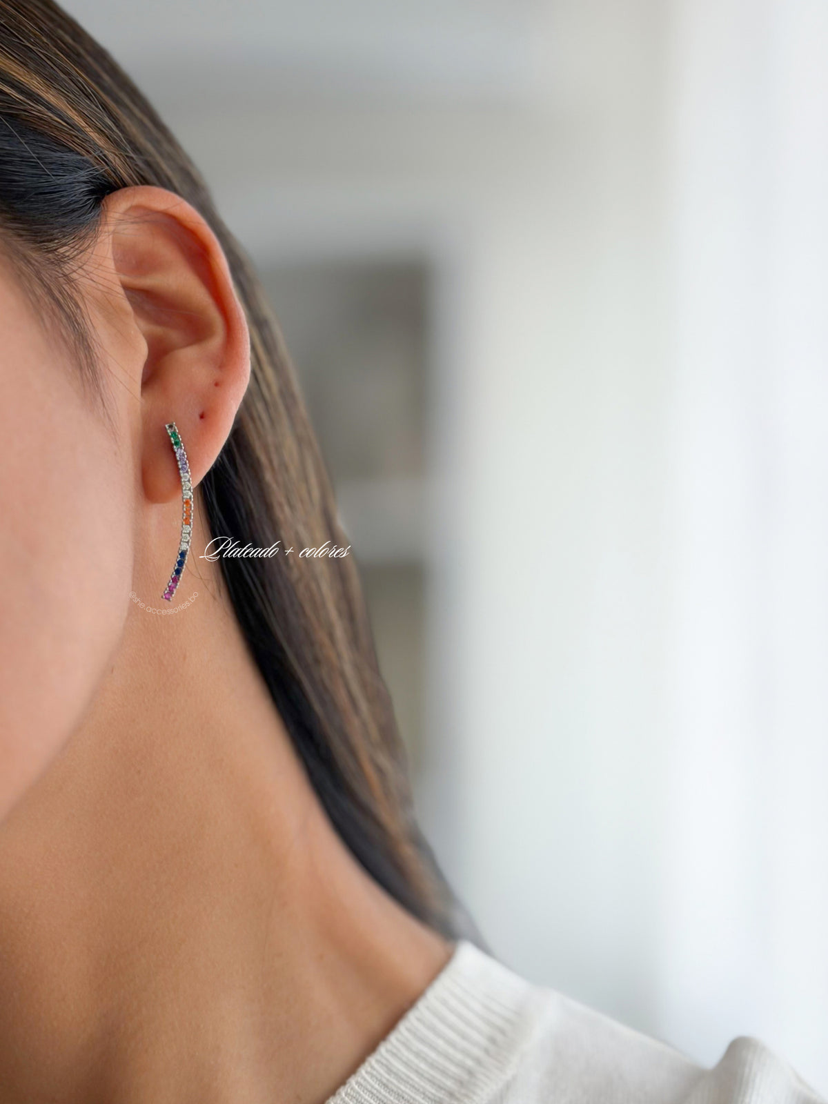 Plateado + colores