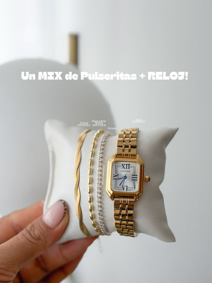 Pulseras y reloj individuales C/u
