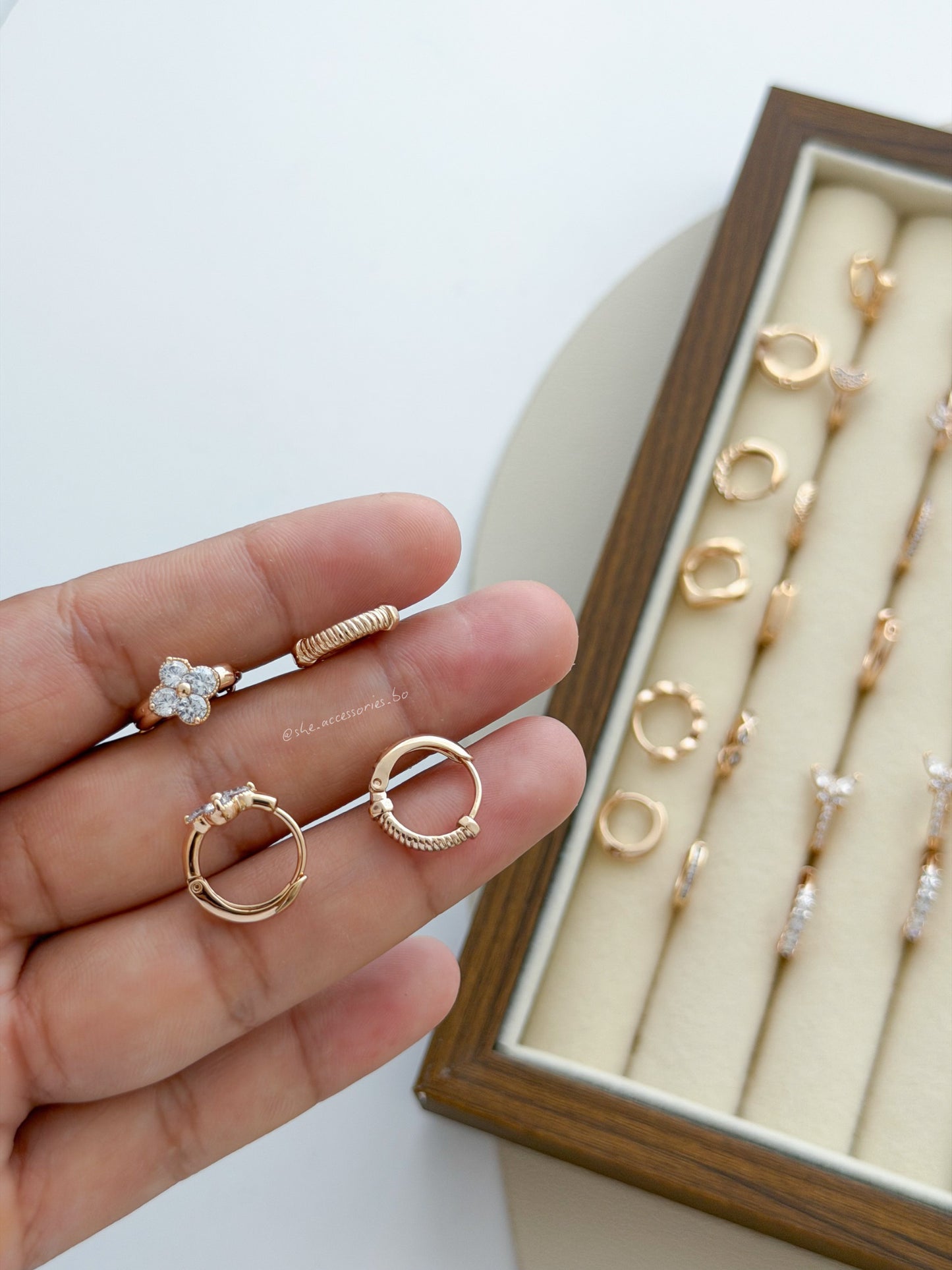 Argollas básicas c/p