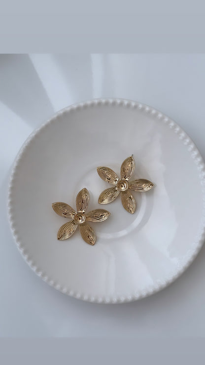Aretes flor