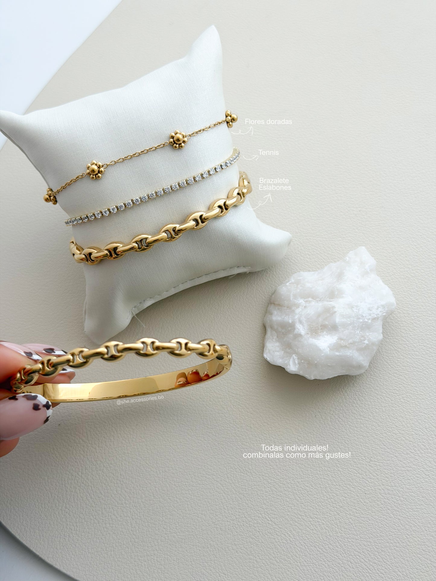 Pulseras c/una
