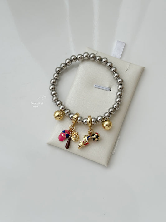 Pulsera hilo elástico