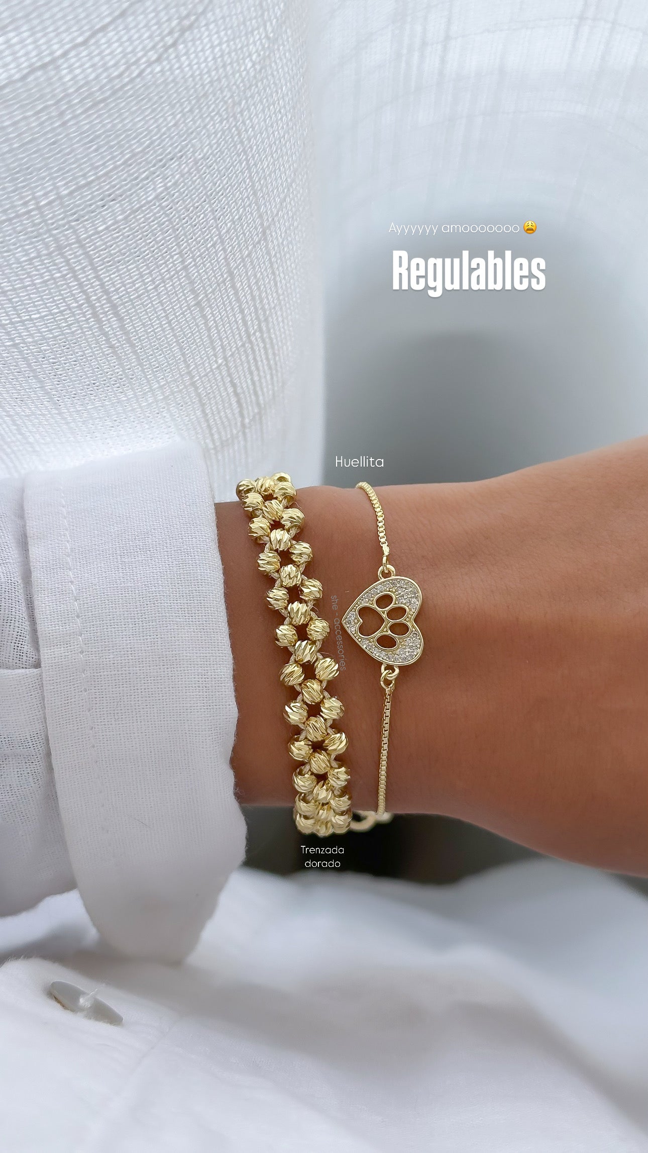 Pulseras regulables C/u