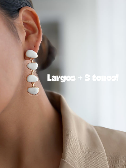 Aretes largos