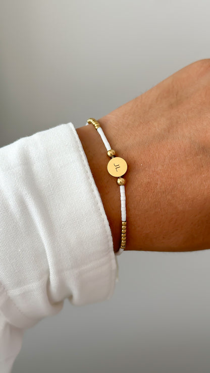 Pulsera regulable con grabado