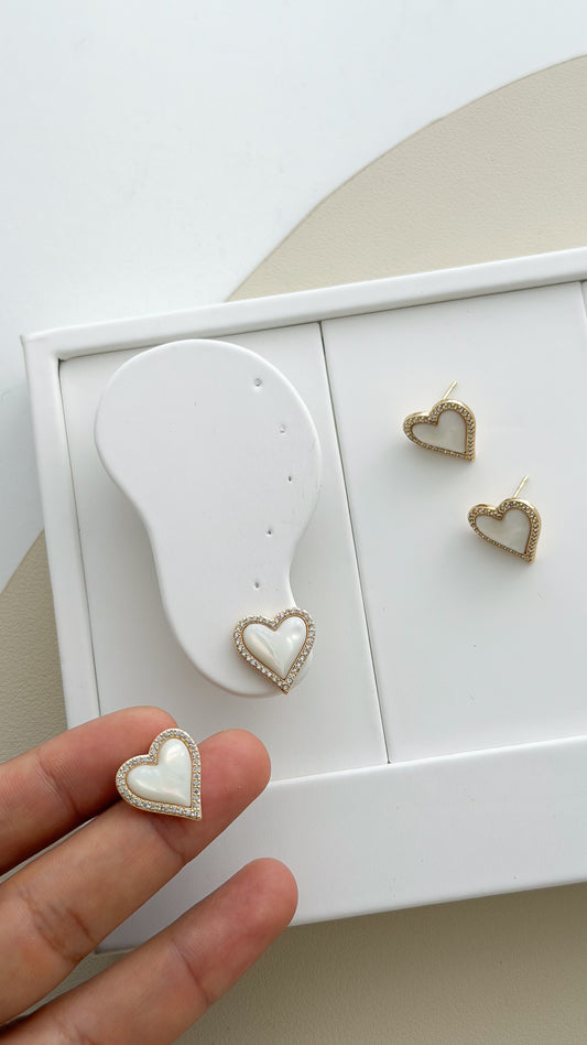 Aretes corazón