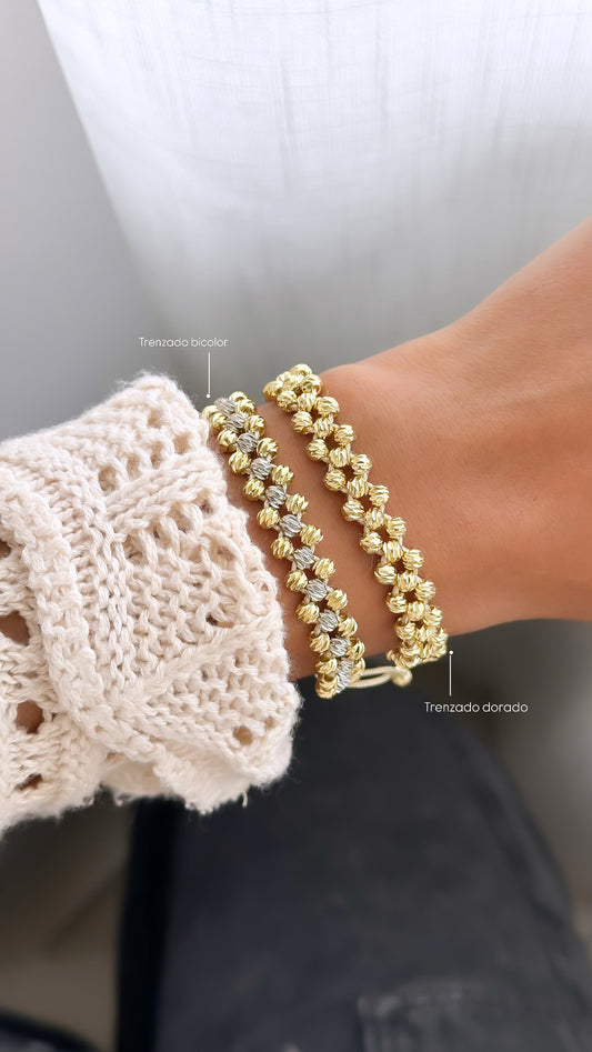 Pulseras trenzadas C/u