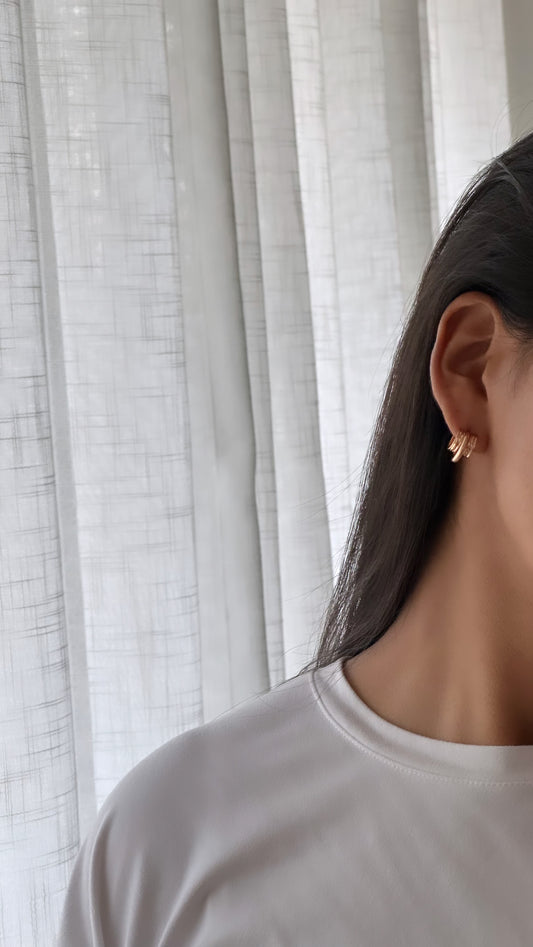 Aretes triple mini
