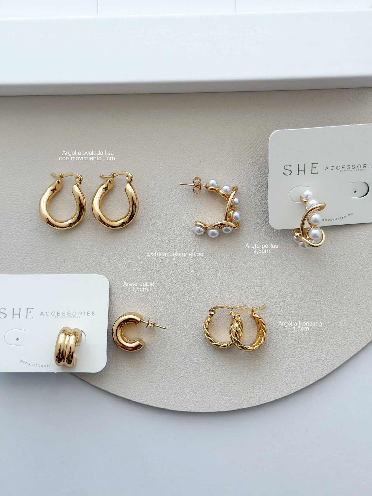 Aretes C/par