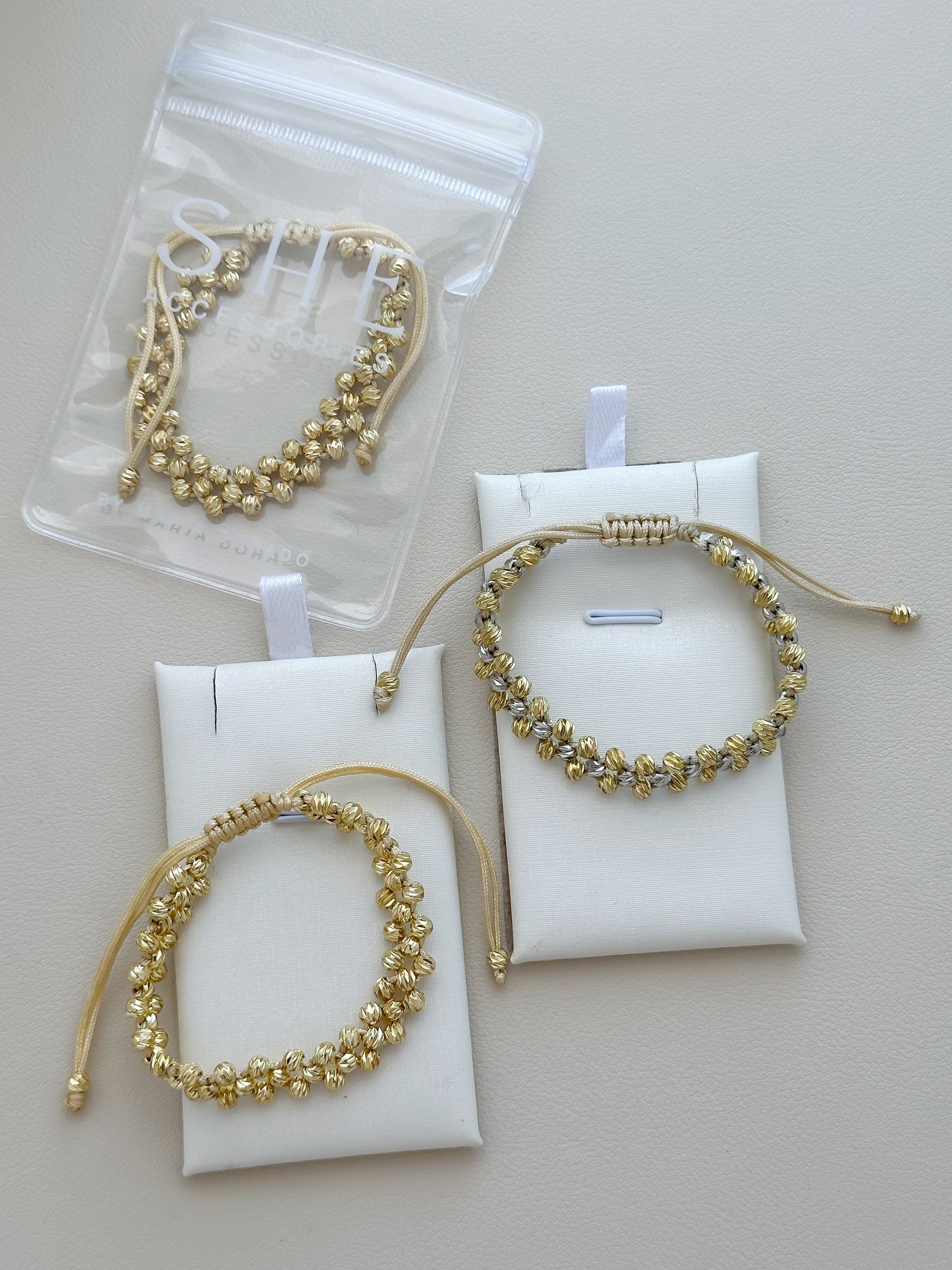 Pulseras regulables C/u