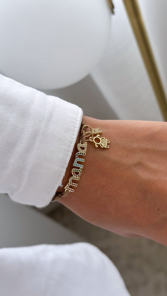 Pulsera mamá (2-3-4 dijes)