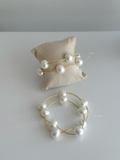Pulsera hilo elástico