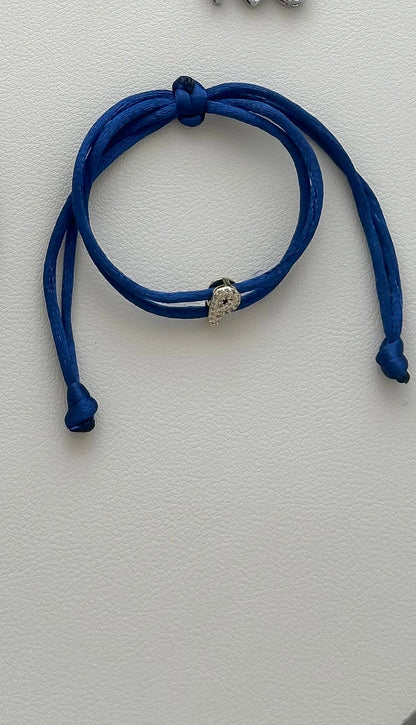 Pulseras con inicial (dorado)