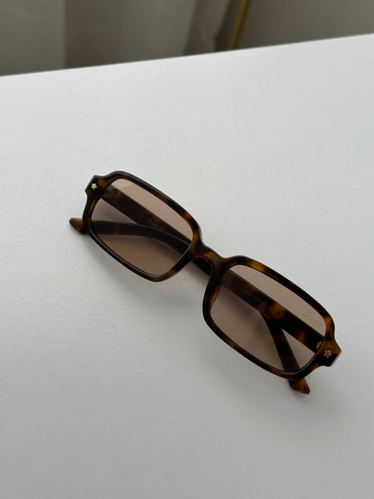 Café claro + montura print