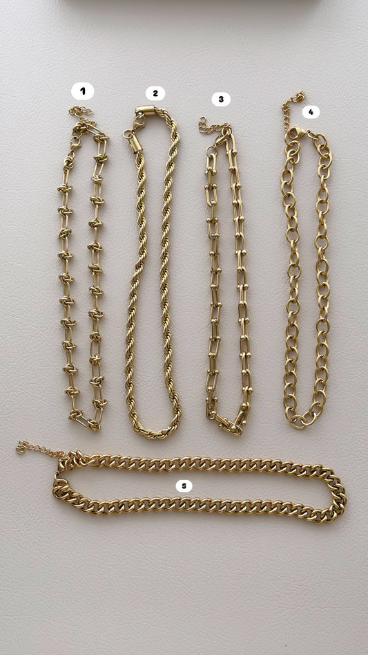 Cadenas chunkys C/u