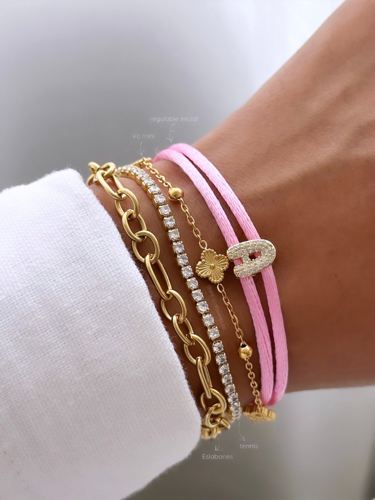 Pulseras inicial * a pedido